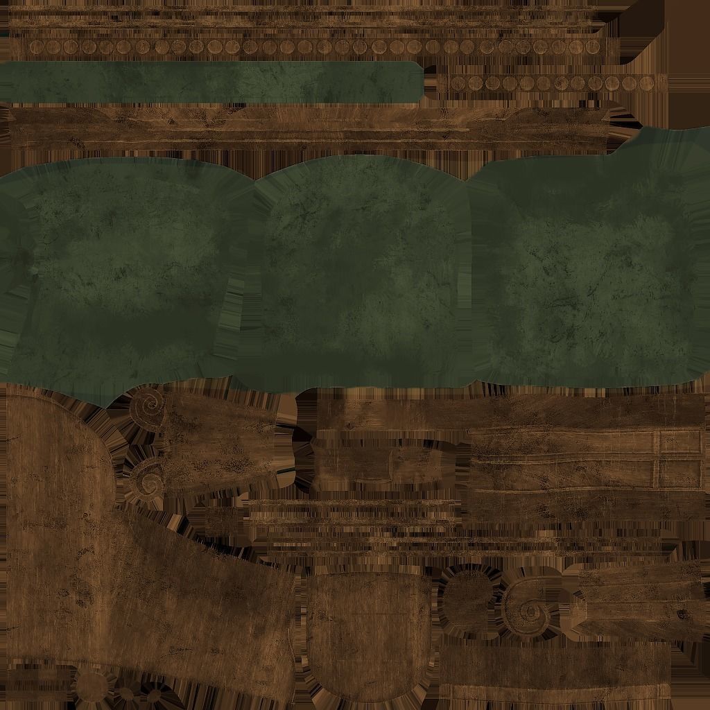 Armchairs Kit Low-poly 3D model_29