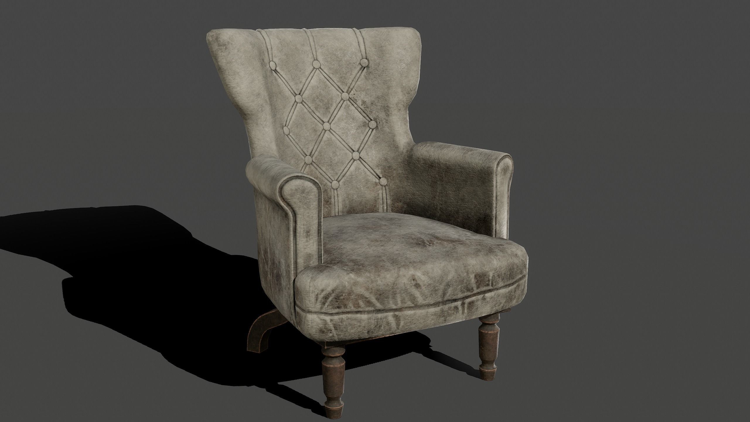 Armchairs Kit Low-poly 3D model_16
