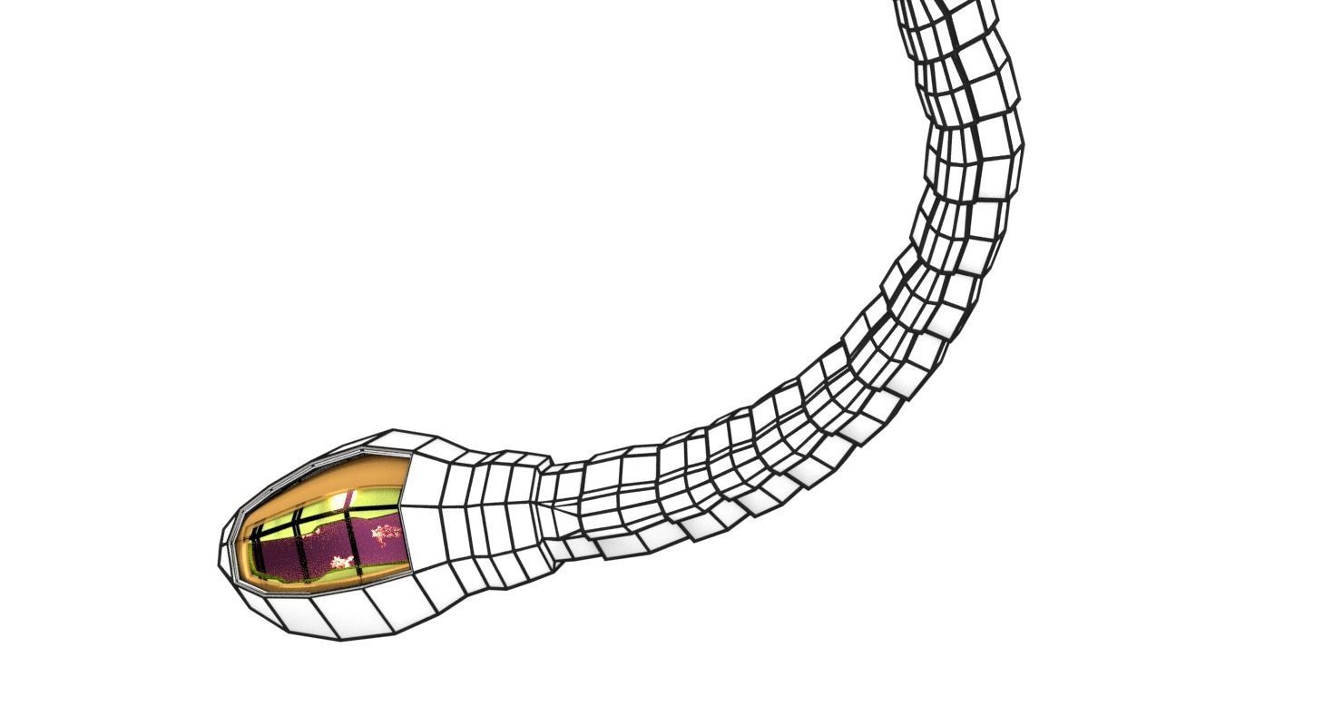 3D sperm spermatozoa 3D model_41