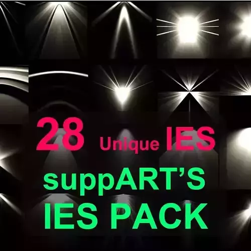 suppARTs IES Pack Texture