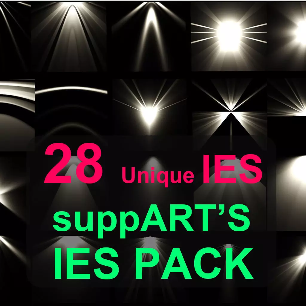 suppARTs IES Pack Texture_0