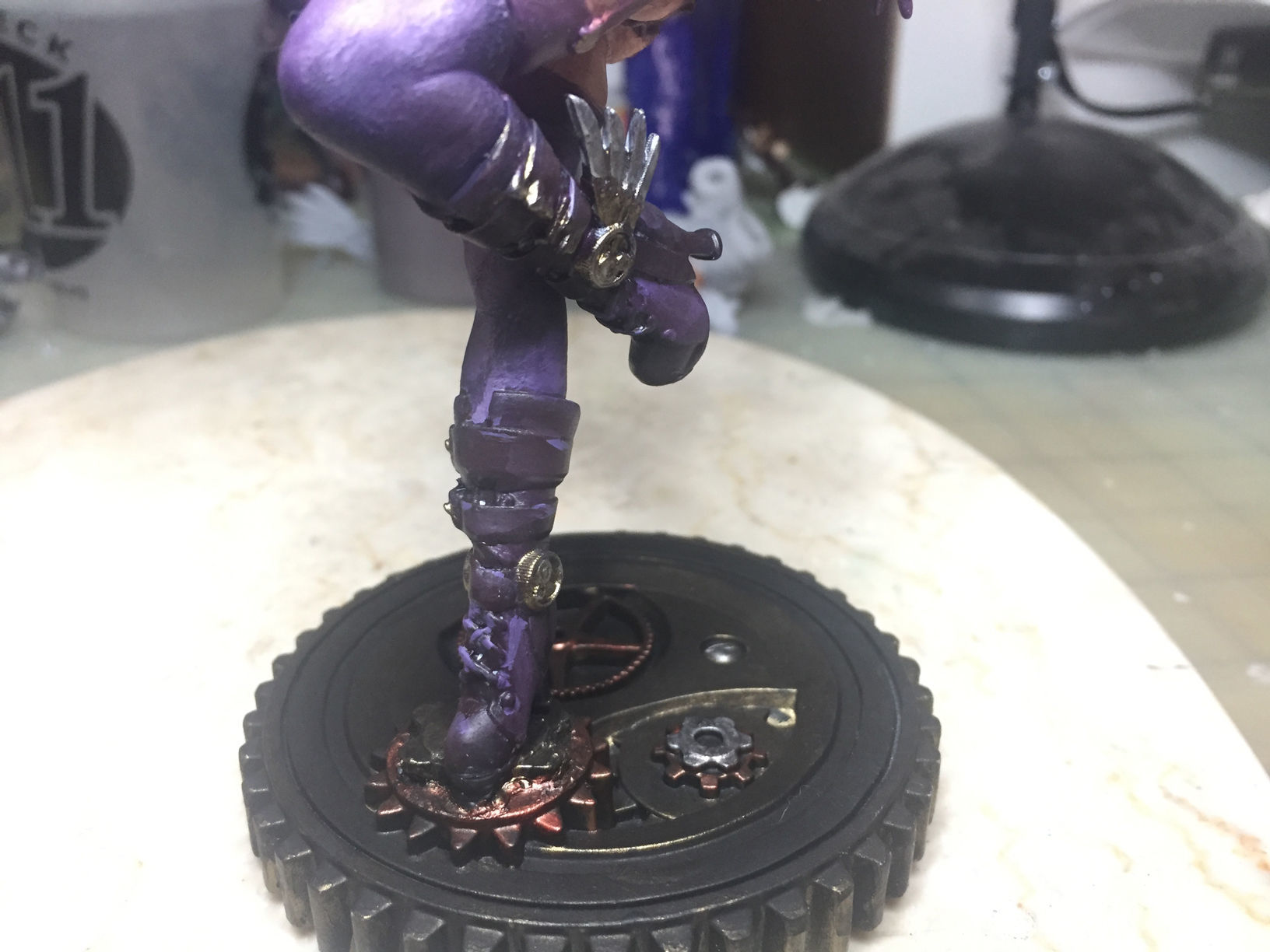 Steampunk Fairy Pinup 3D print model_26