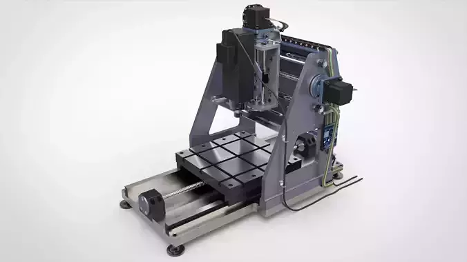 CNC Machine 3D model