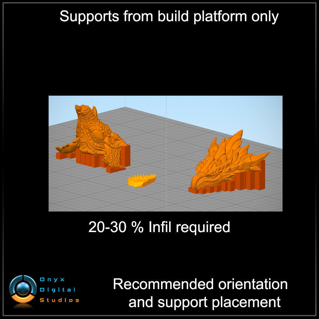 Monster Hunter - Rathalos - 3d printable Diorama 3D print model_14
