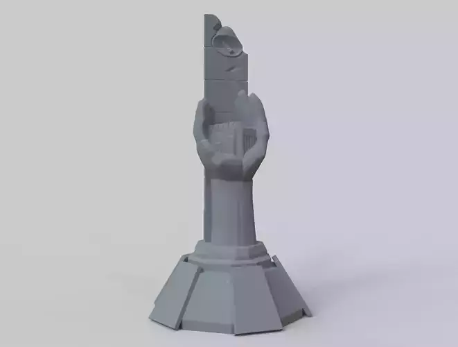 Monument in Chernobyl 3D print model