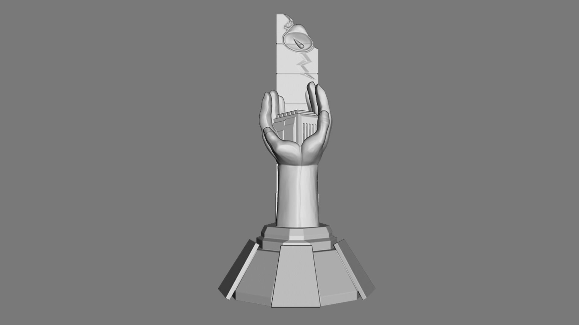 Monument in Chernobyl 3D print model_3