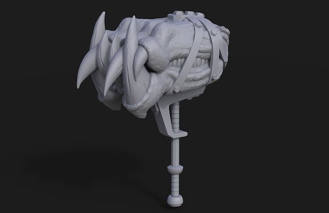 Earth Ender - Monster Hunter World Iceborne Hammer 3D print model