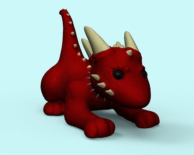 Dragon toy 3D print model