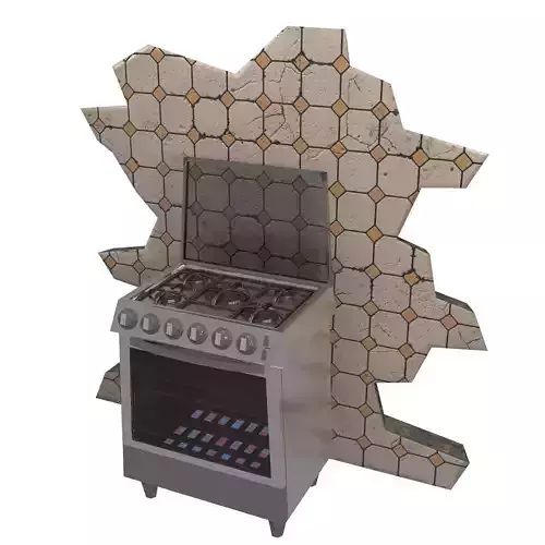 Stylized Kitchen Stove