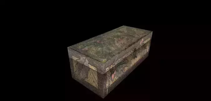 Wooden-Box treasure chest