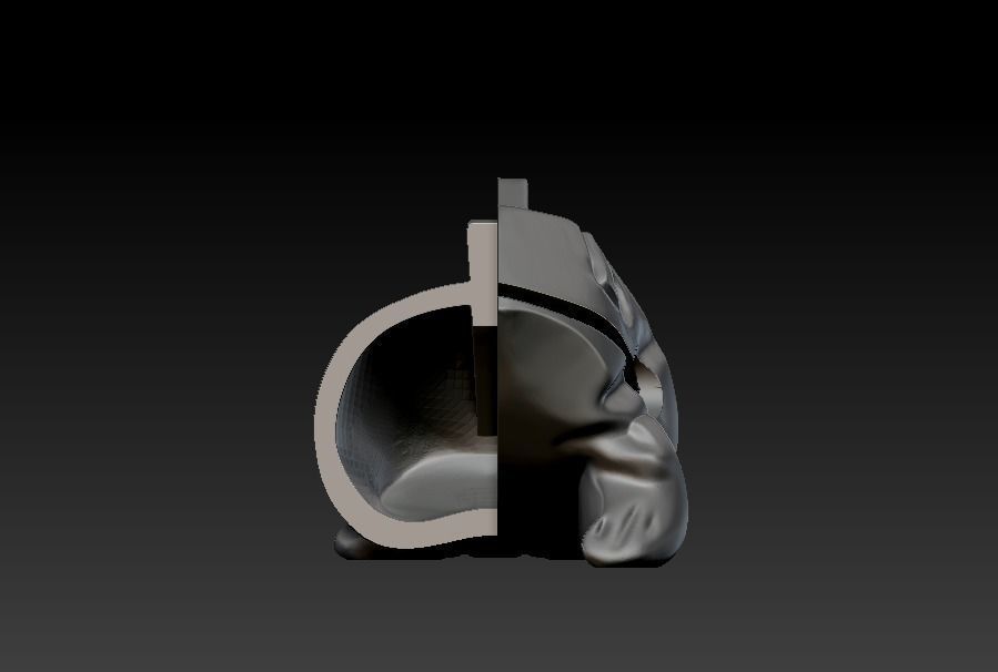 Singing frog 3D print model_31