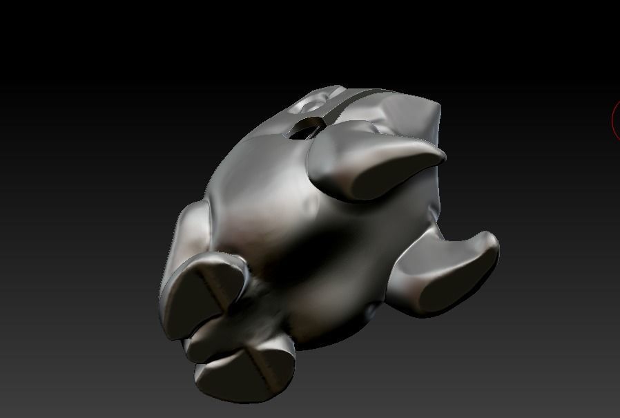 Singing frog 3D print model_27