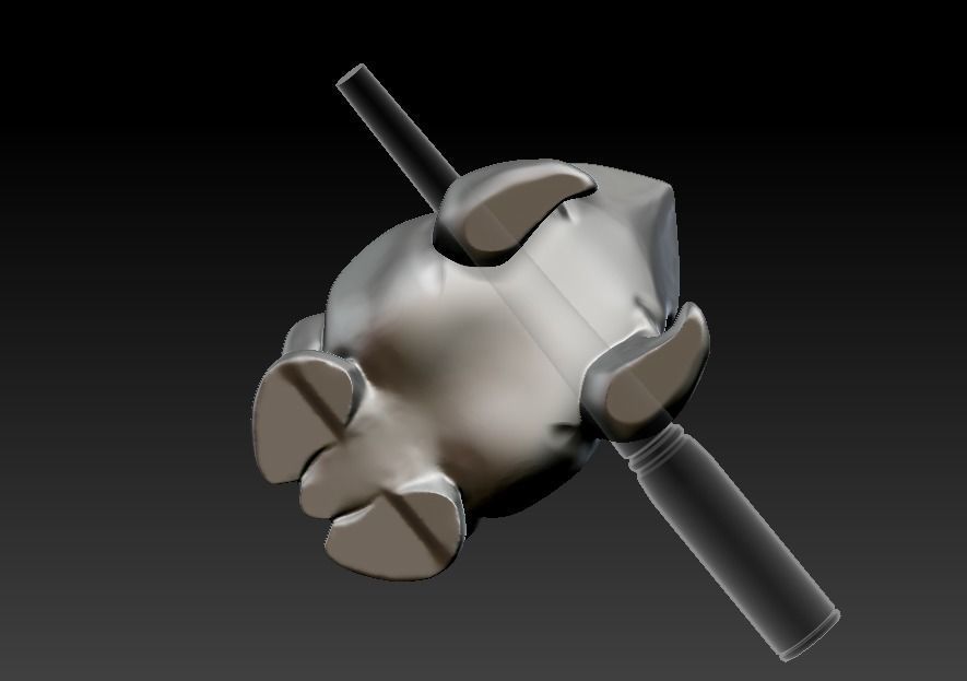 Singing frog 3D print model_18