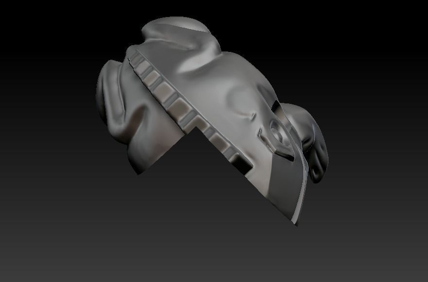 Singing frog 3D print model_28