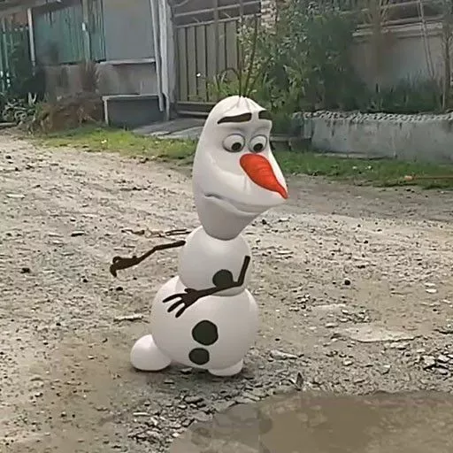 Olaf Dancing Animation Free 3D model