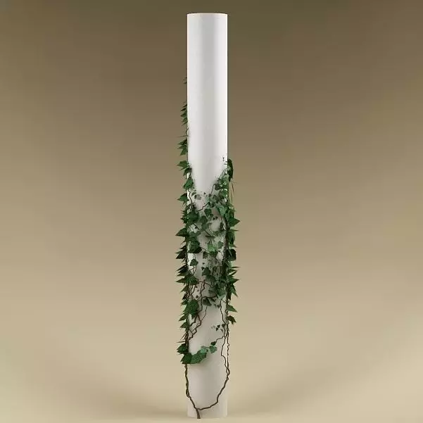 Plant and column 02 3D model_0