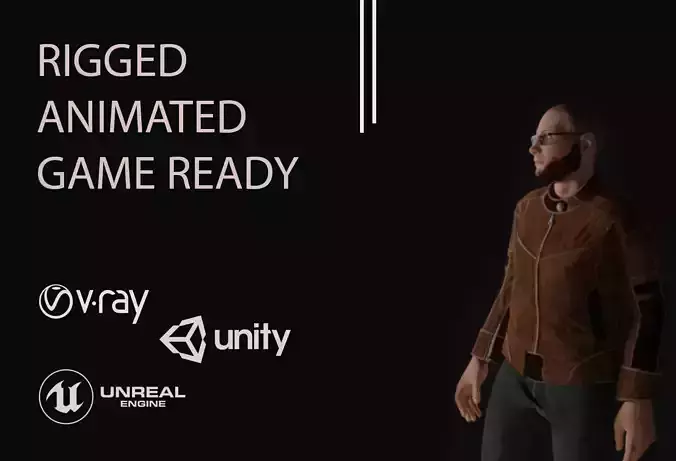 Male Character - Arnold