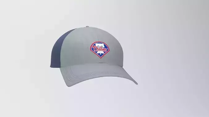 baseball cap  Low-poly 3D model