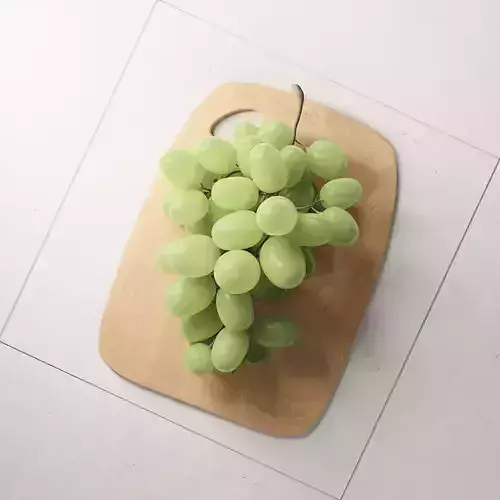 Green Grapes 3D model