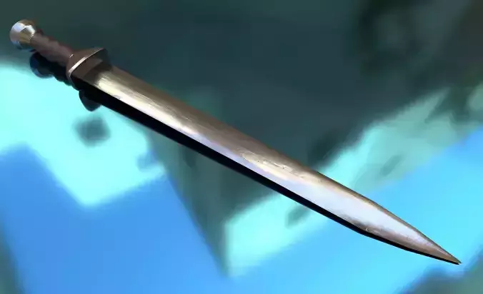 Roman Gladius low-poly