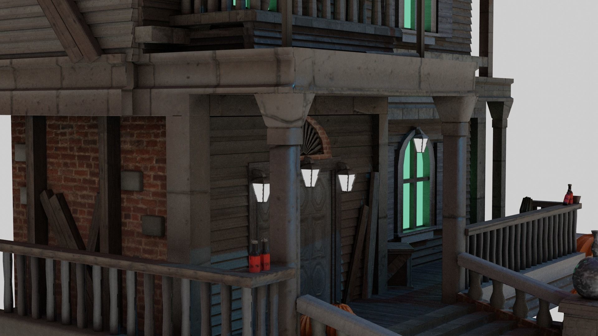 Halloween Pack 1 Low-poly 3D model_9