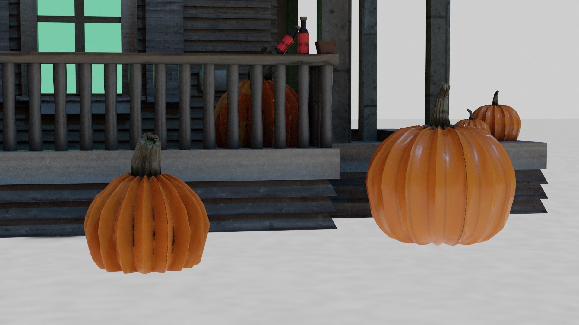 Halloween Pack 1 Low-poly 3D model_11