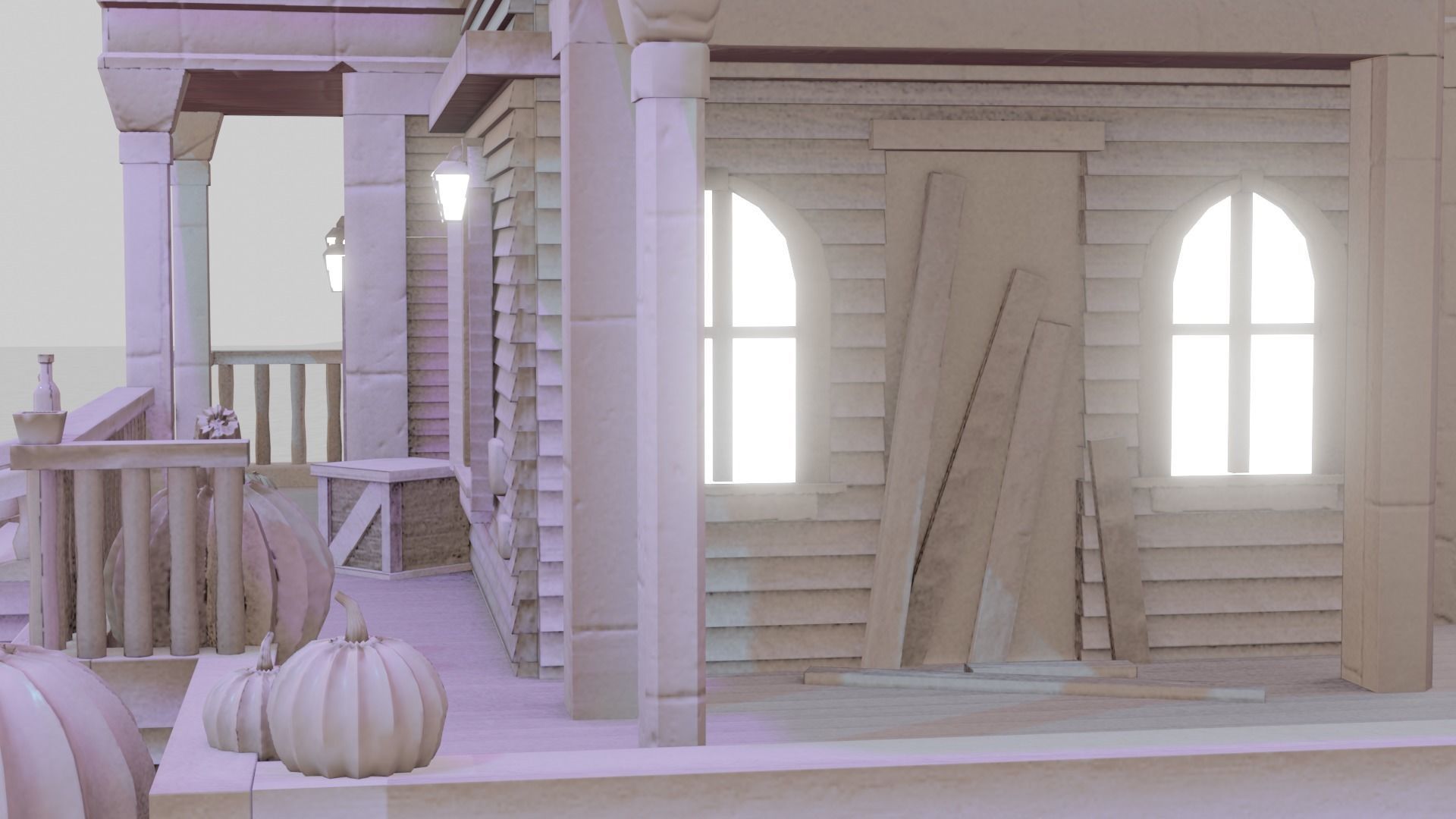 Halloween Pack 1 Low-poly 3D model_8
