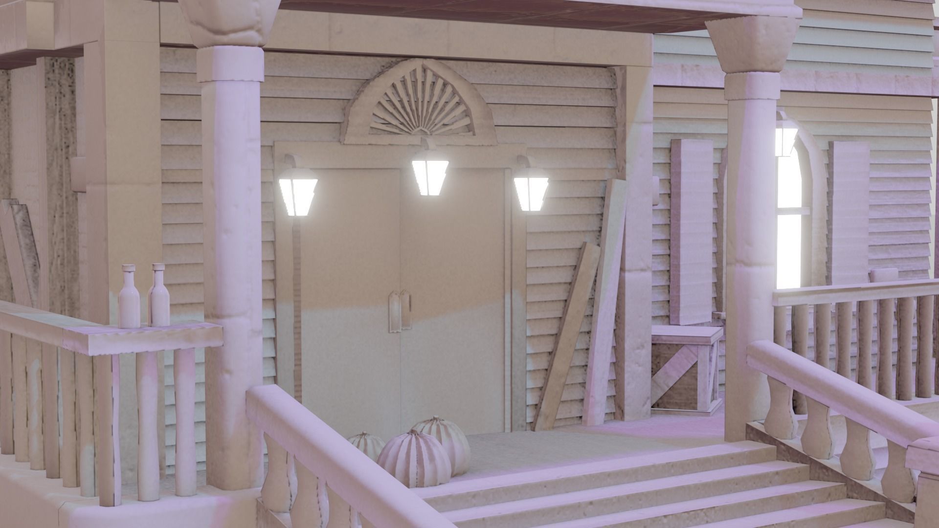 Halloween Pack 1 Low-poly 3D model_21