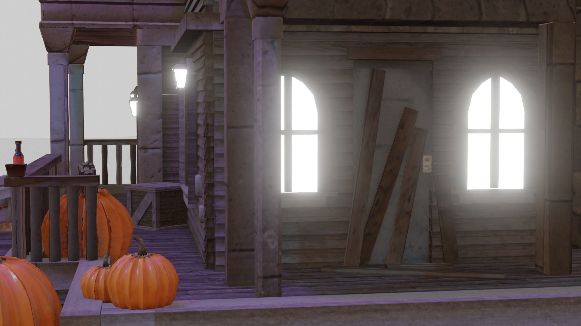 Halloween Pack 1 Low-poly 3D model_19