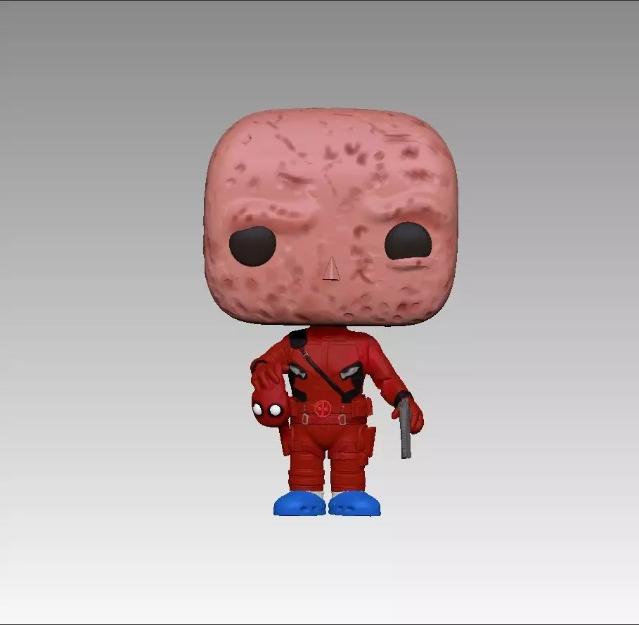 DEADPOOL POP 3D print model_0
