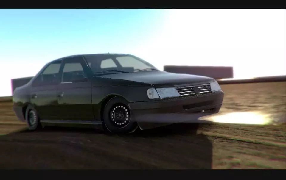 A Car For Real-Time Apps and Video Games Free low-poly 3D model_0