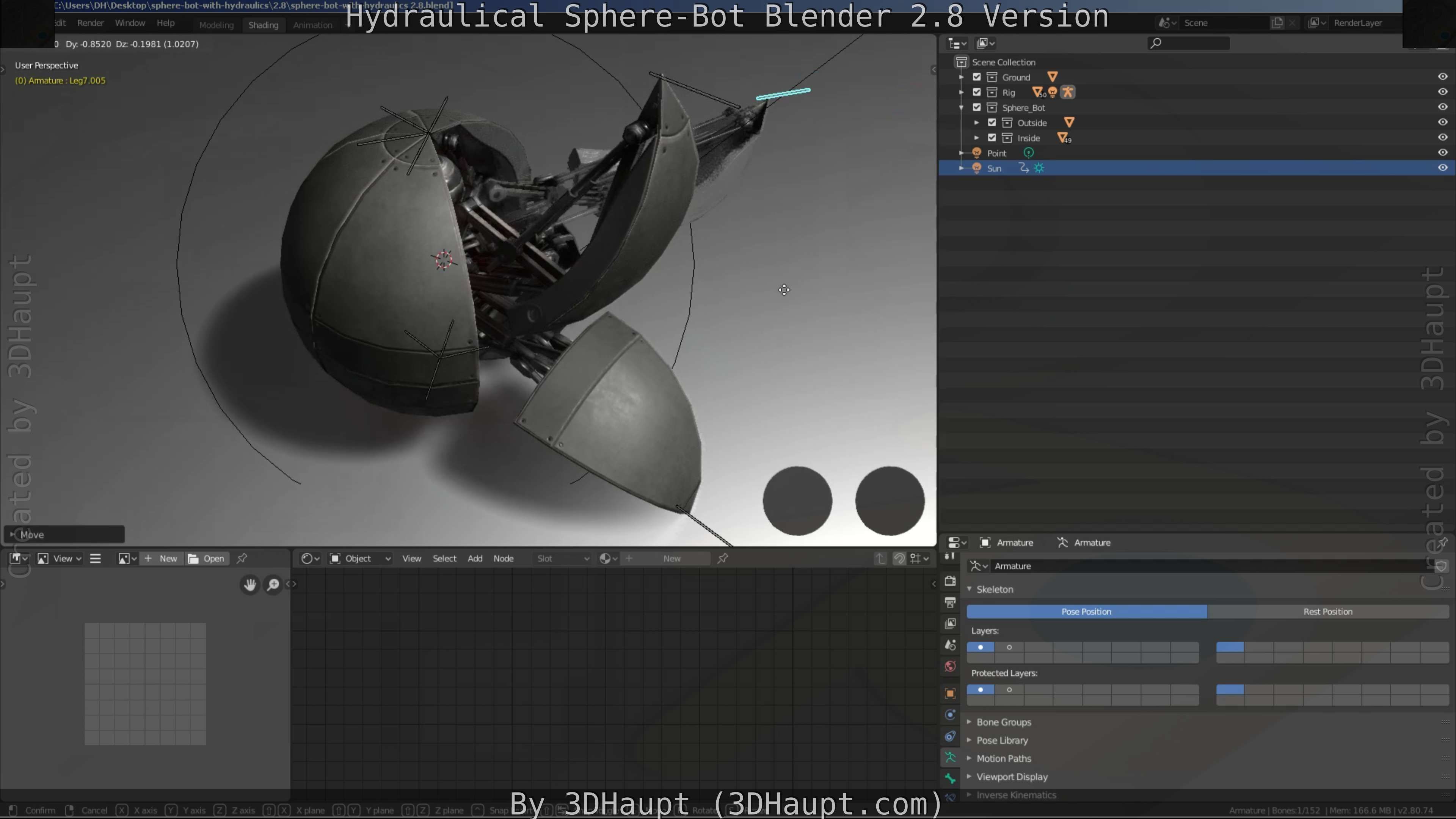 Sphere-Bot with hydraulics Free-Download Free low-poly 3D model_25