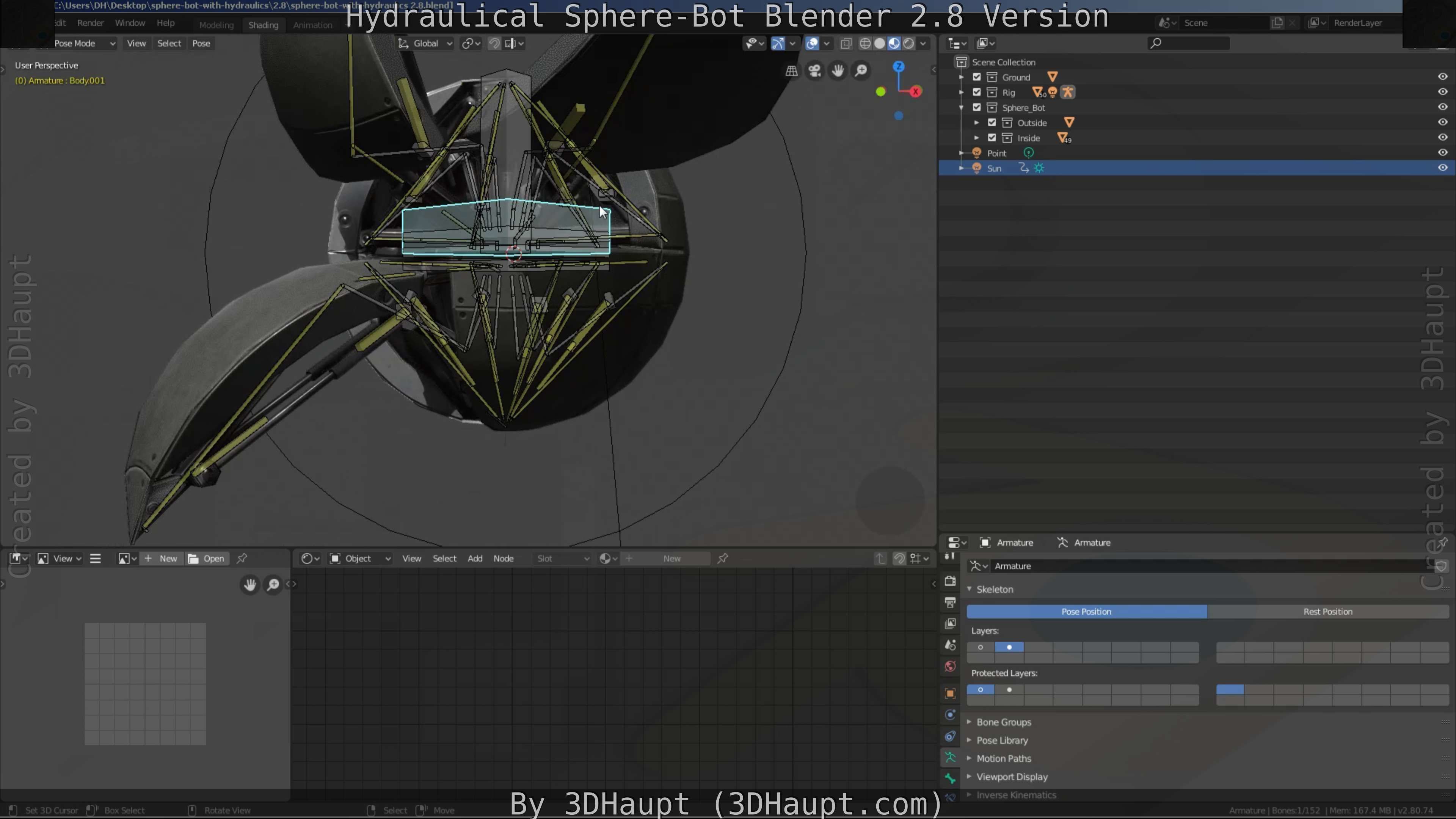 Sphere-Bot with hydraulics Free-Download Free low-poly 3D model_70