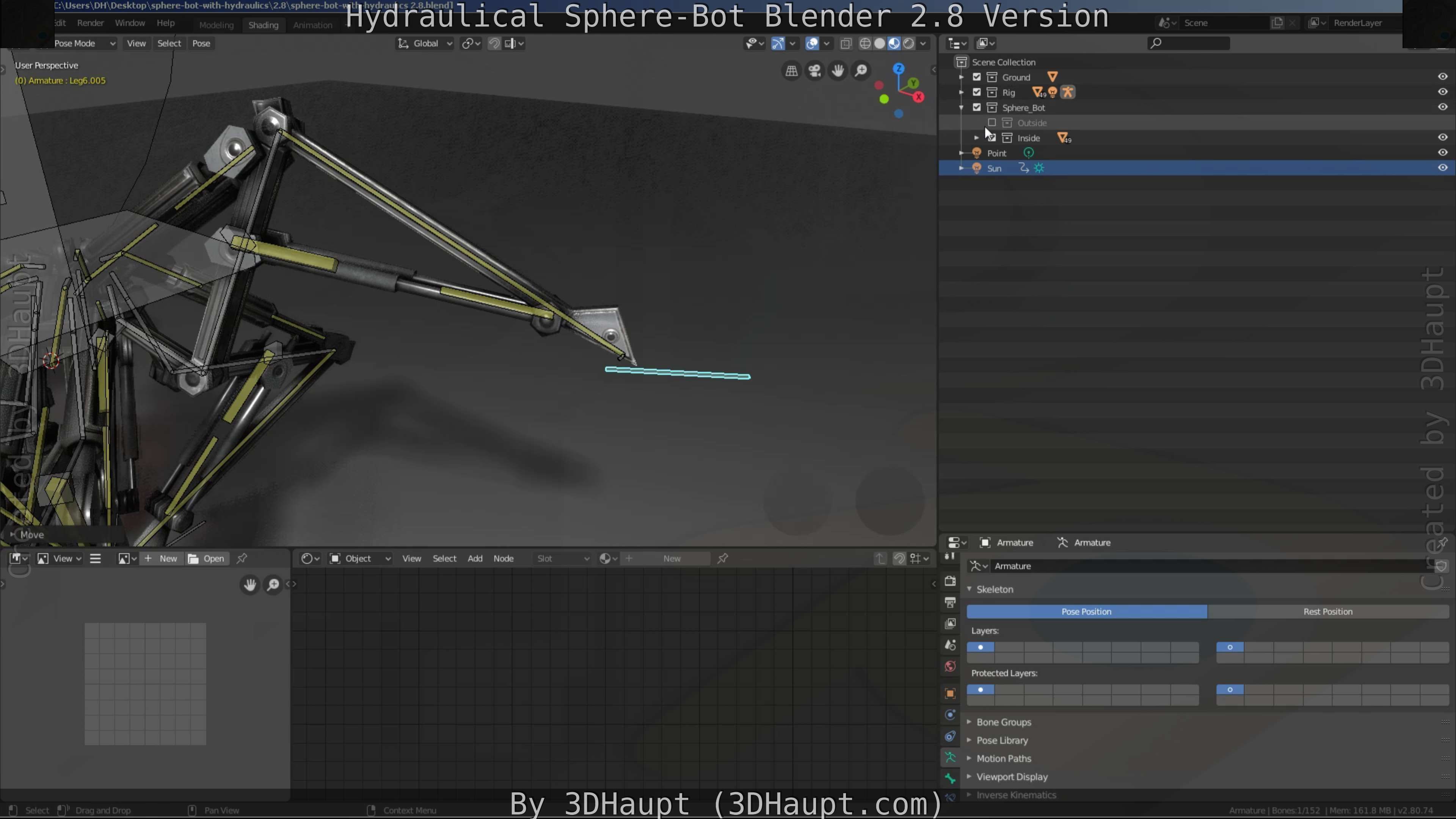 Sphere-Bot with hydraulics Free-Download Free low-poly 3D model_18