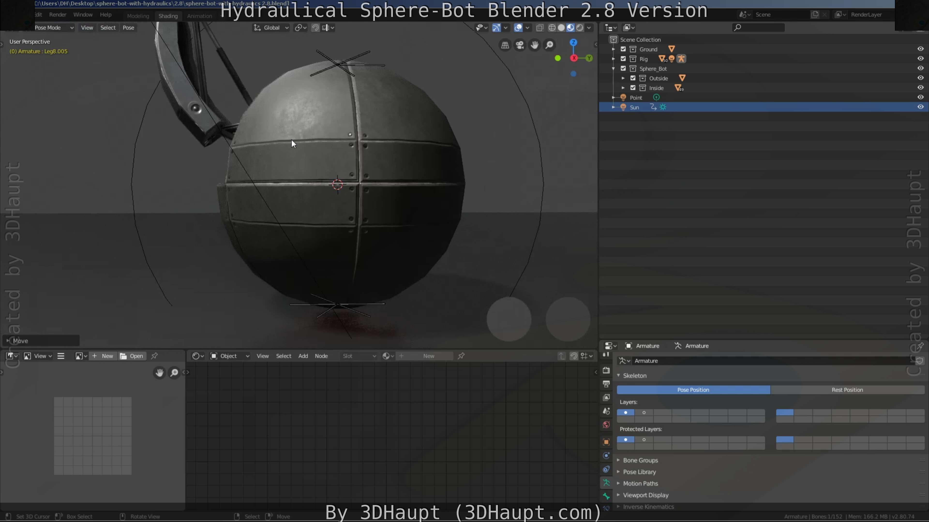 Sphere-Bot with hydraulics Free-Download Free low-poly 3D model_68