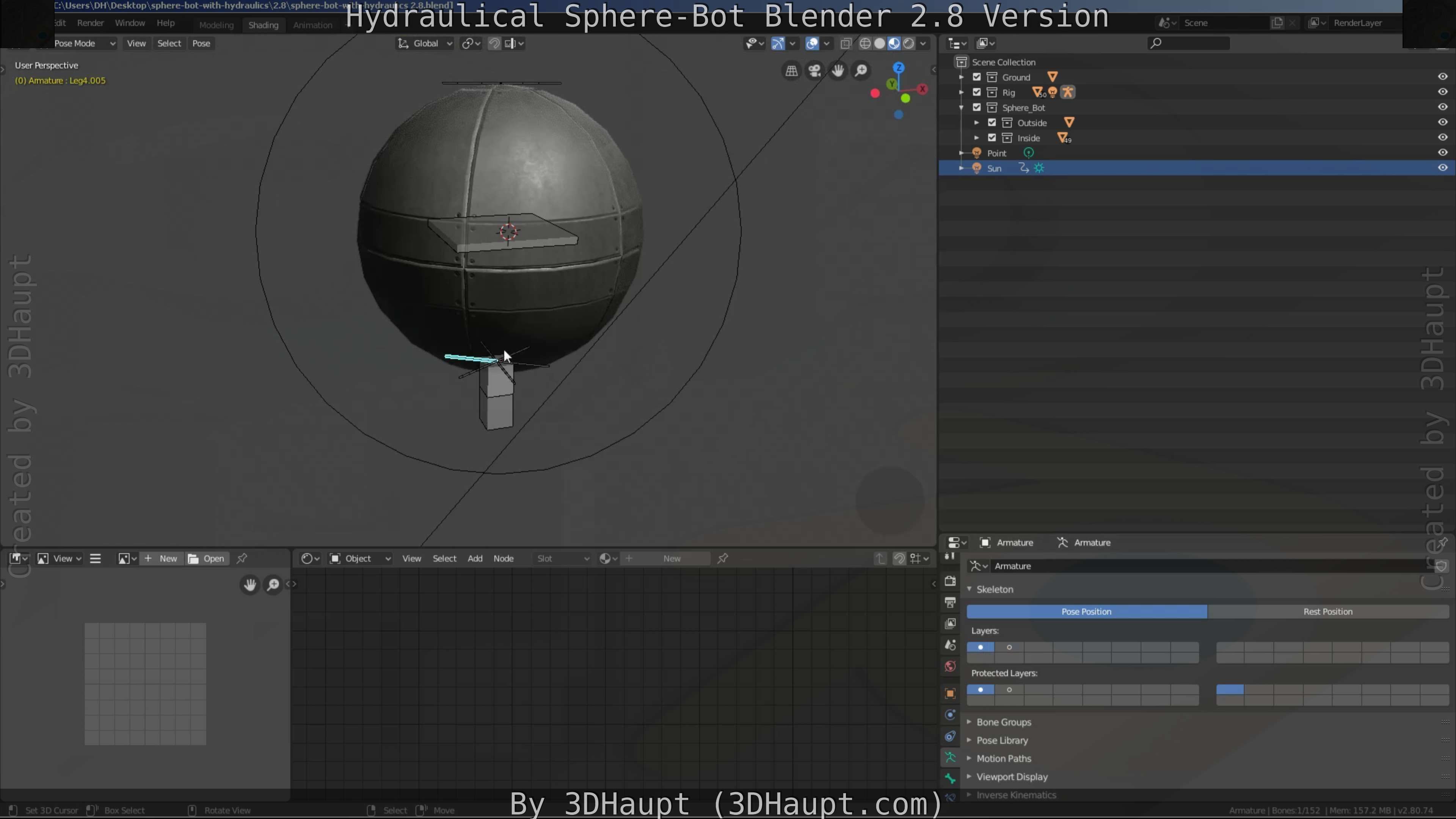 Sphere-Bot with hydraulics Free-Download Free low-poly 3D model_74