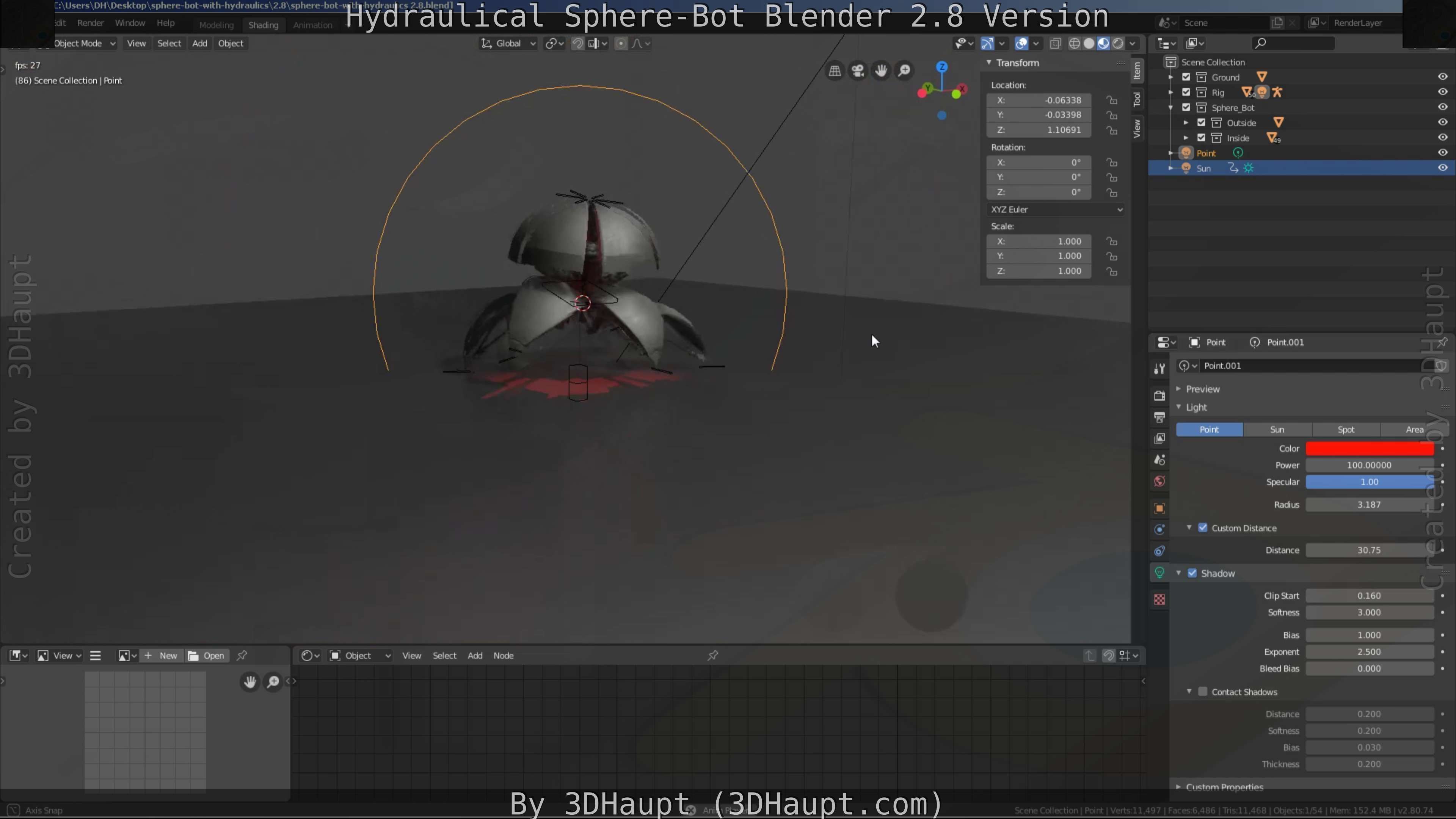 Sphere-Bot with hydraulics Free-Download Free low-poly 3D model_94