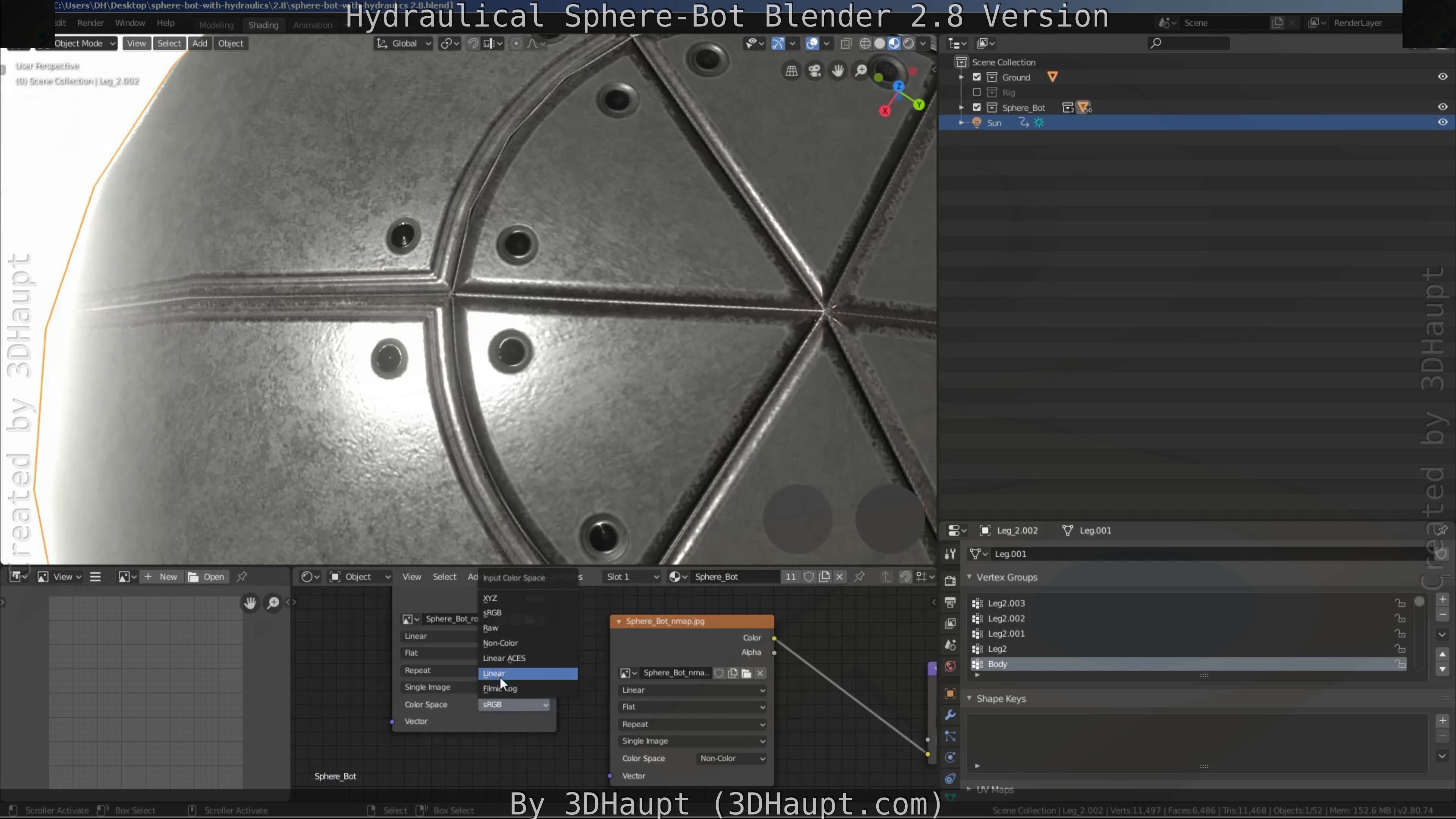 Sphere-Bot with hydraulics Free-Download Free low-poly 3D model_54