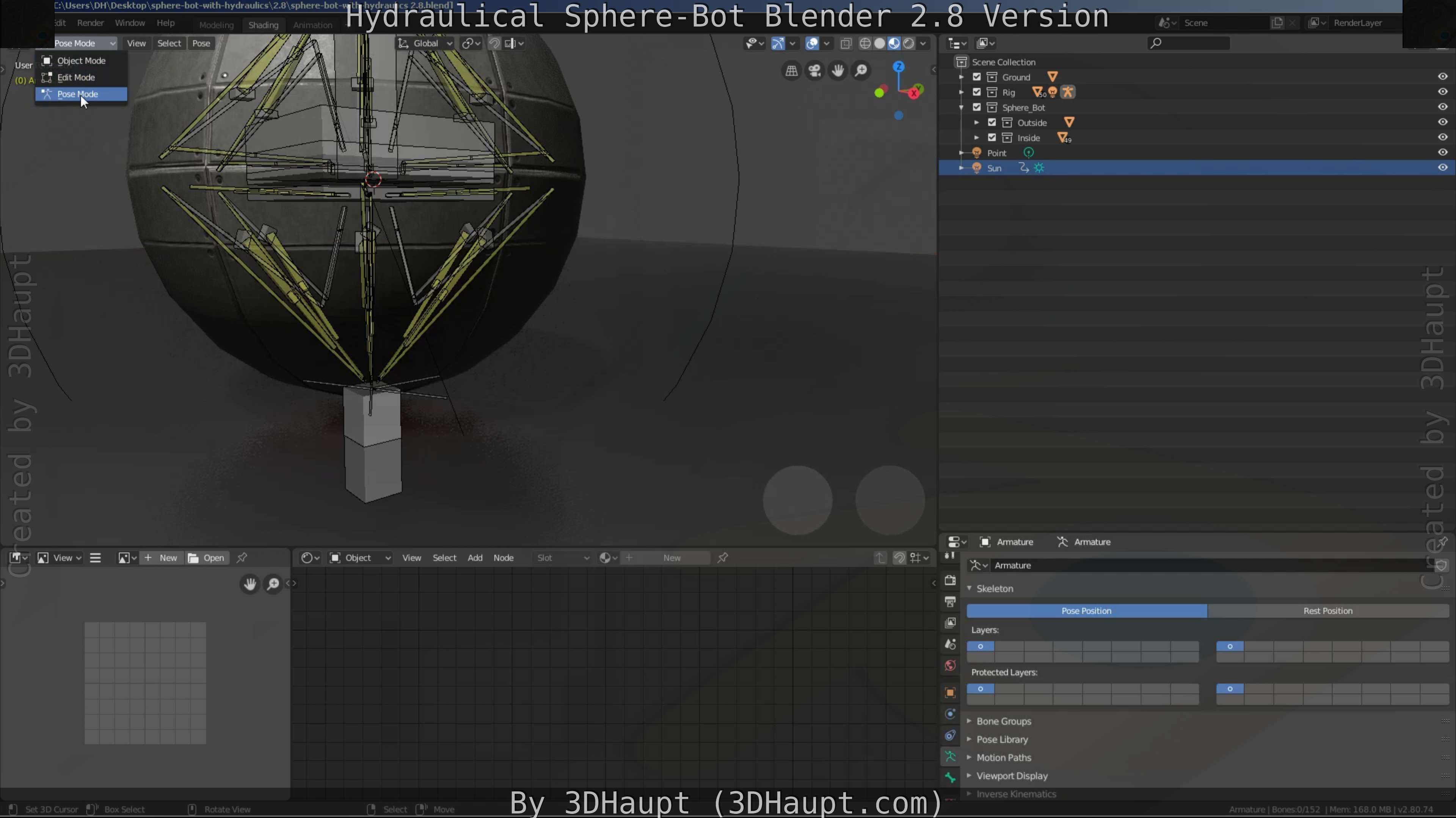 Sphere-Bot with hydraulics Free-Download Free low-poly 3D model_23