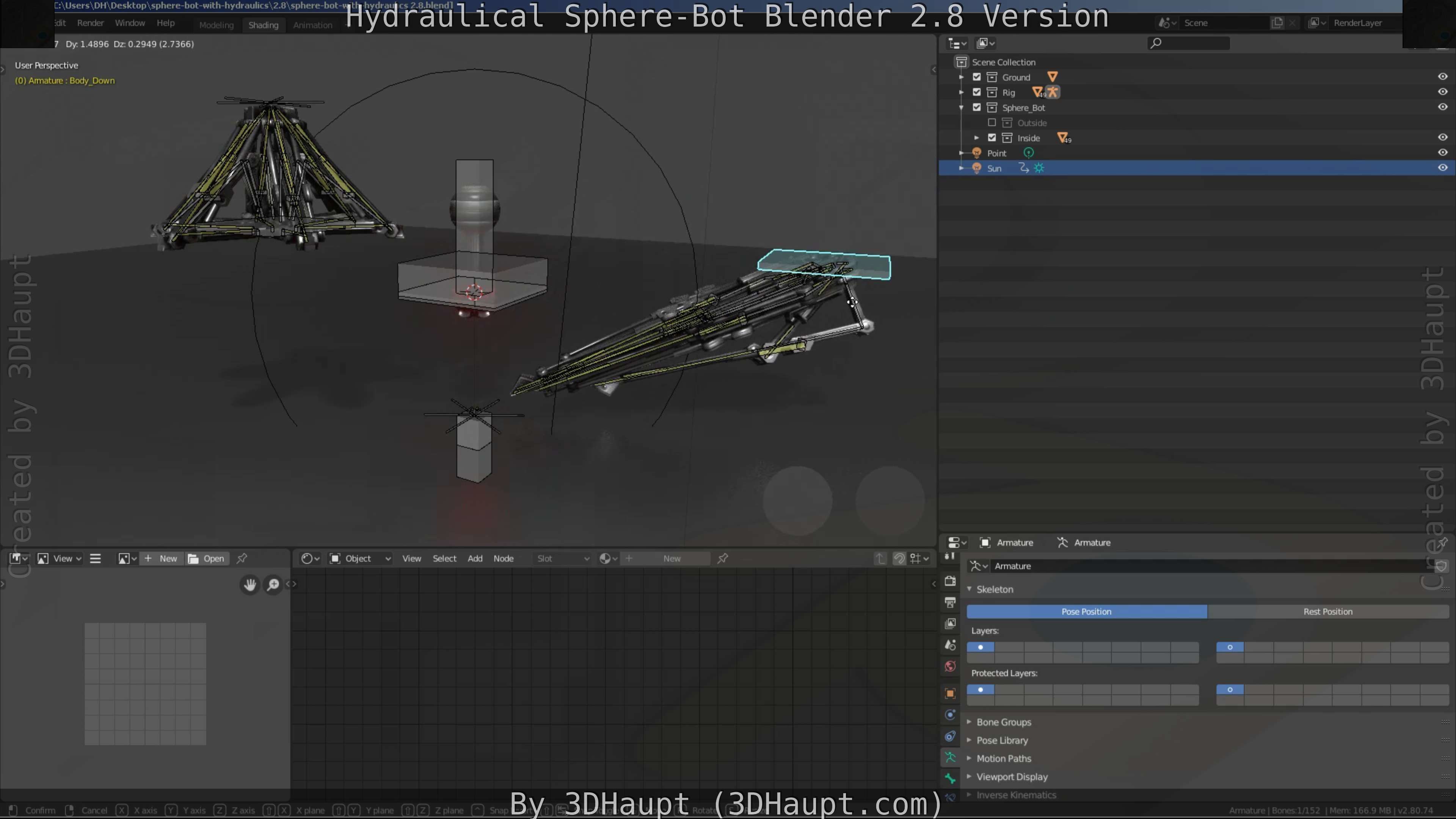 Sphere-Bot with hydraulics Free-Download Free low-poly 3D model_61
