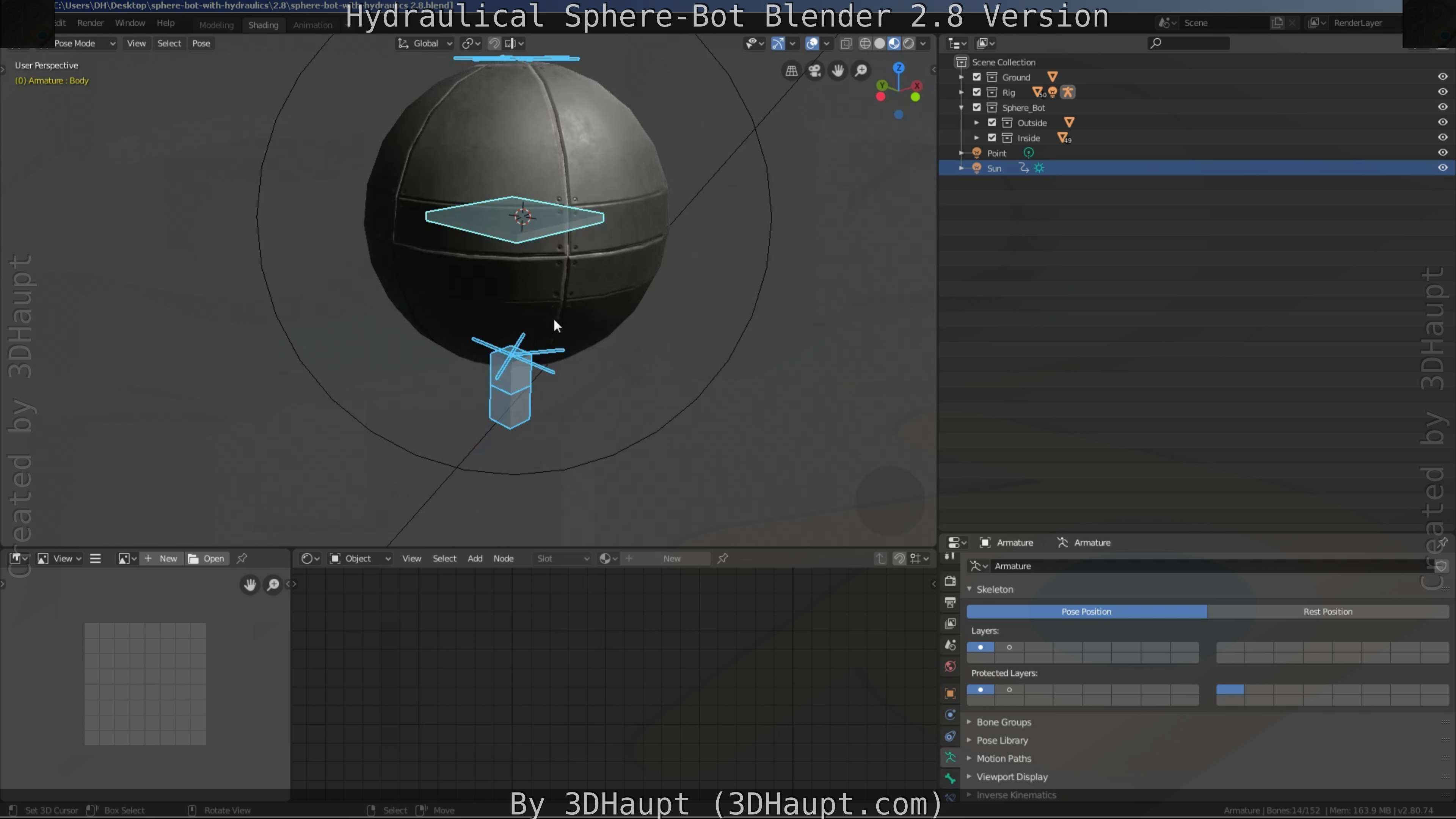 Sphere-Bot with hydraulics Free-Download Free low-poly 3D model_71