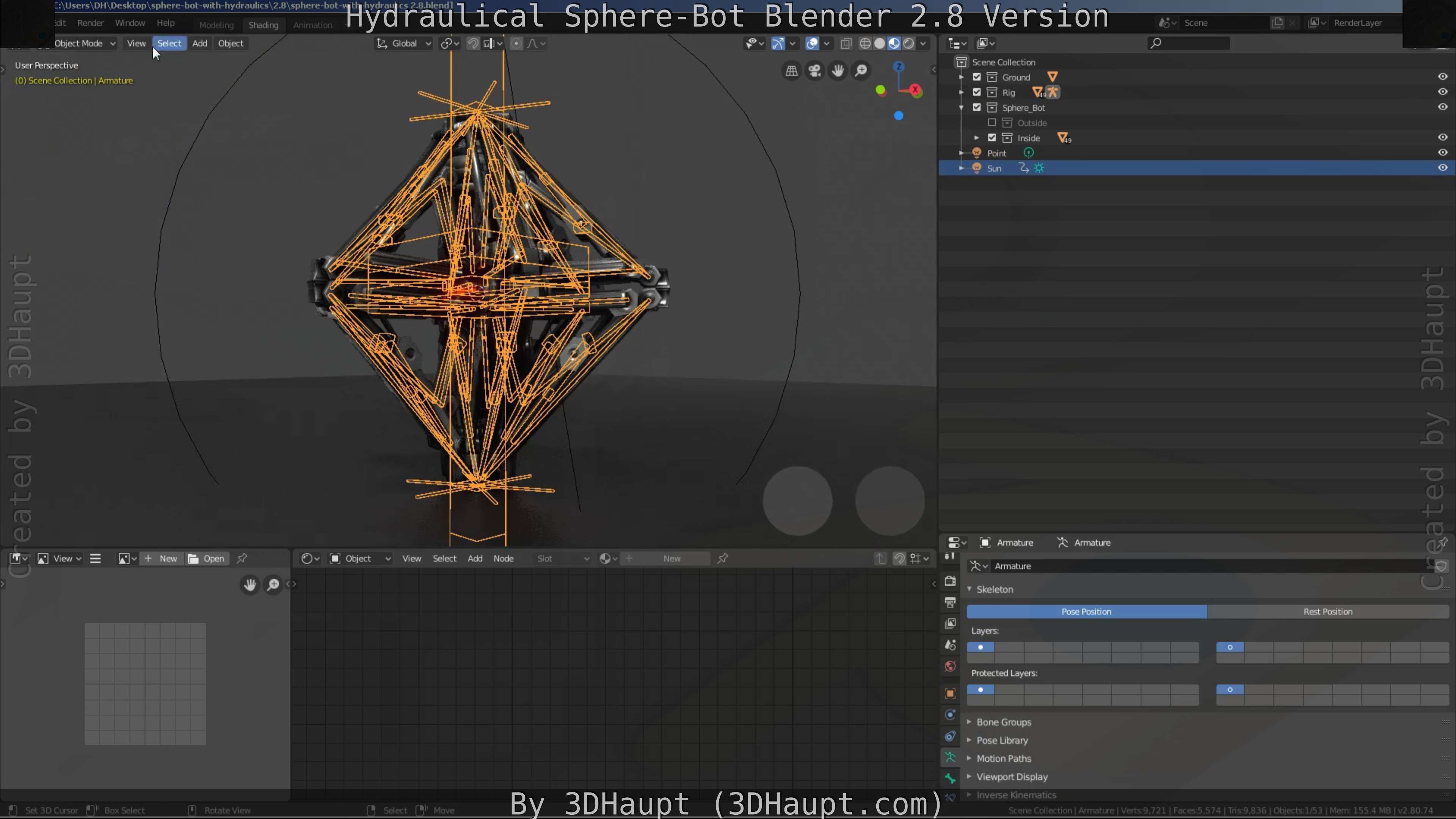 Sphere-Bot with hydraulics Free-Download Free low-poly 3D model_15