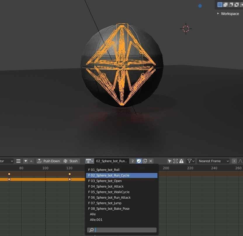 Sphere-Bot with hydraulics Free-Download Free low-poly 3D model_8