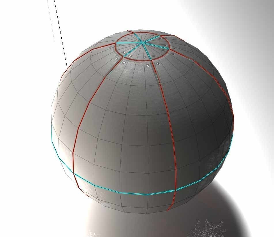 Sphere-Bot with hydraulics Free-Download Free low-poly 3D model_2