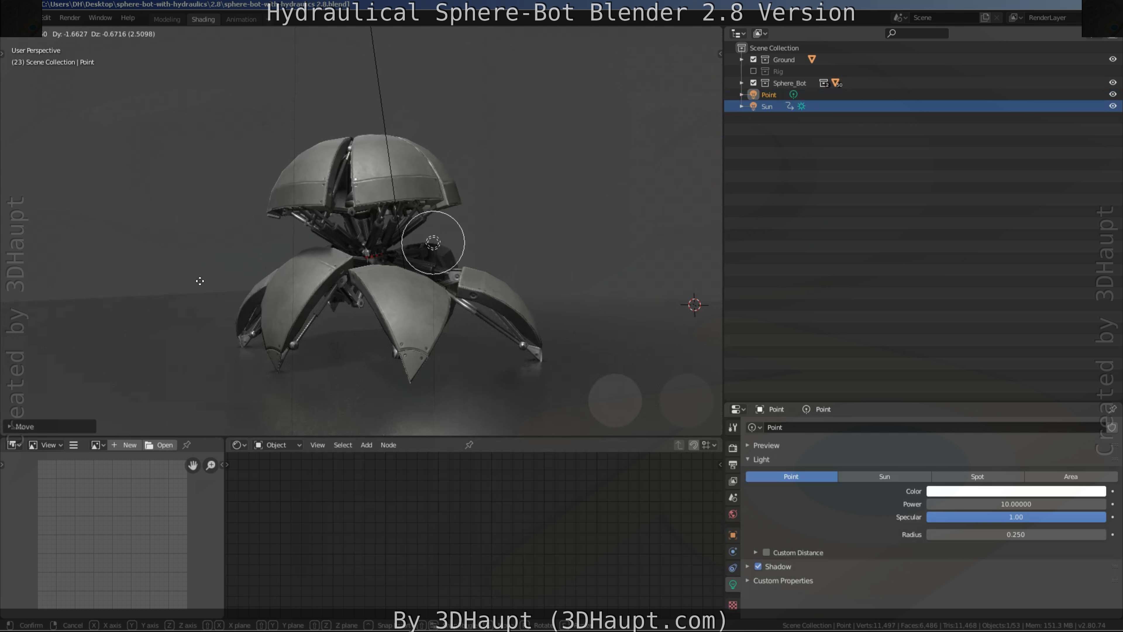 Sphere-Bot with hydraulics Free-Download Free low-poly 3D model_58