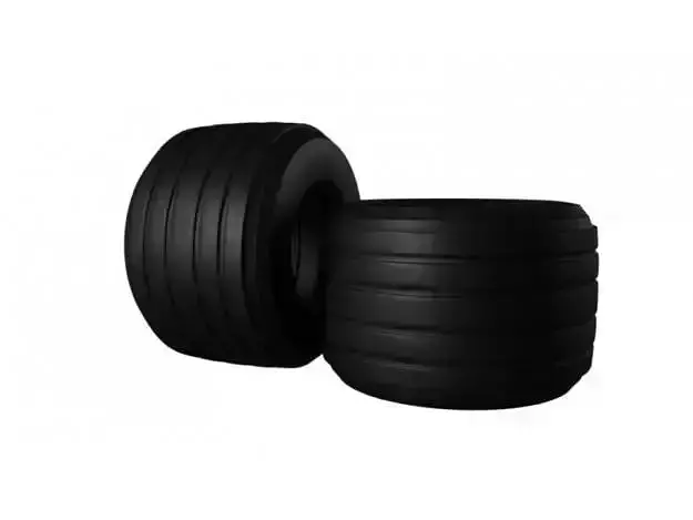 F1 Bridgestone Tire 3D model