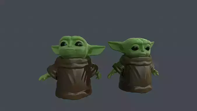 Baby Yoda 3D Print