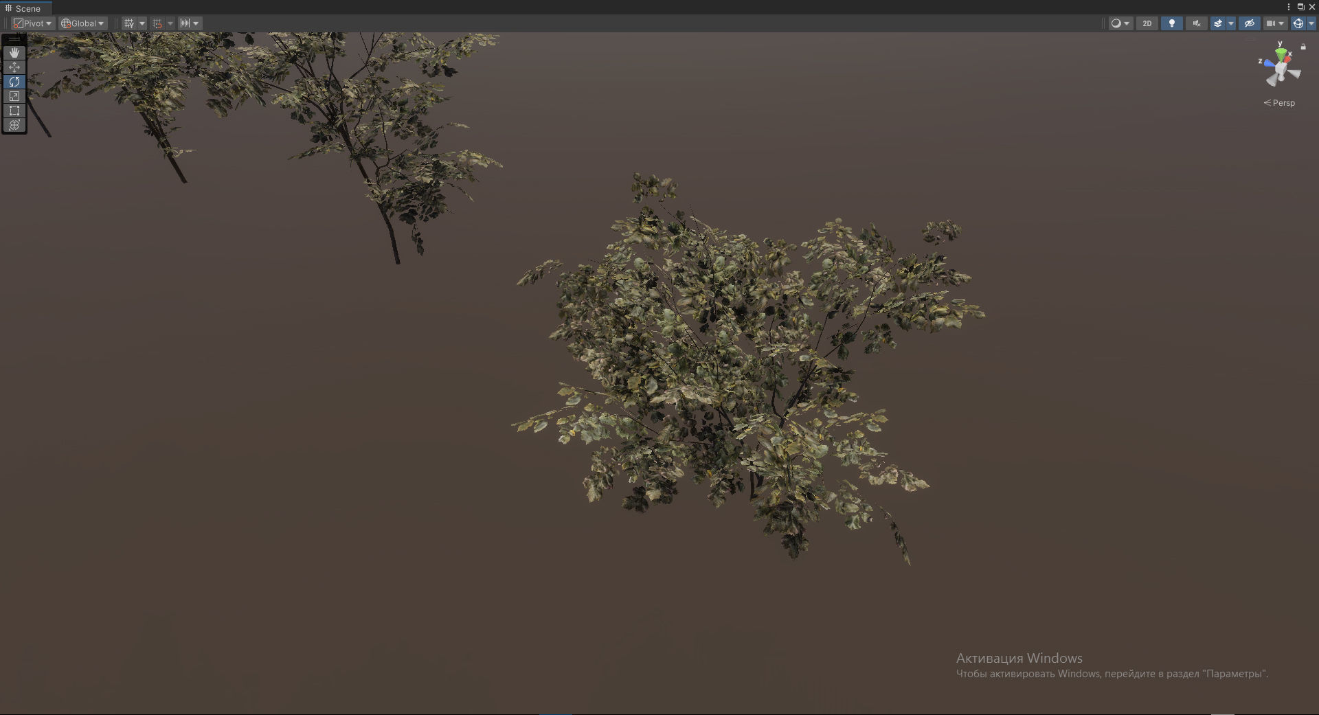  Forest Game Trees Low-poly 3D model_6