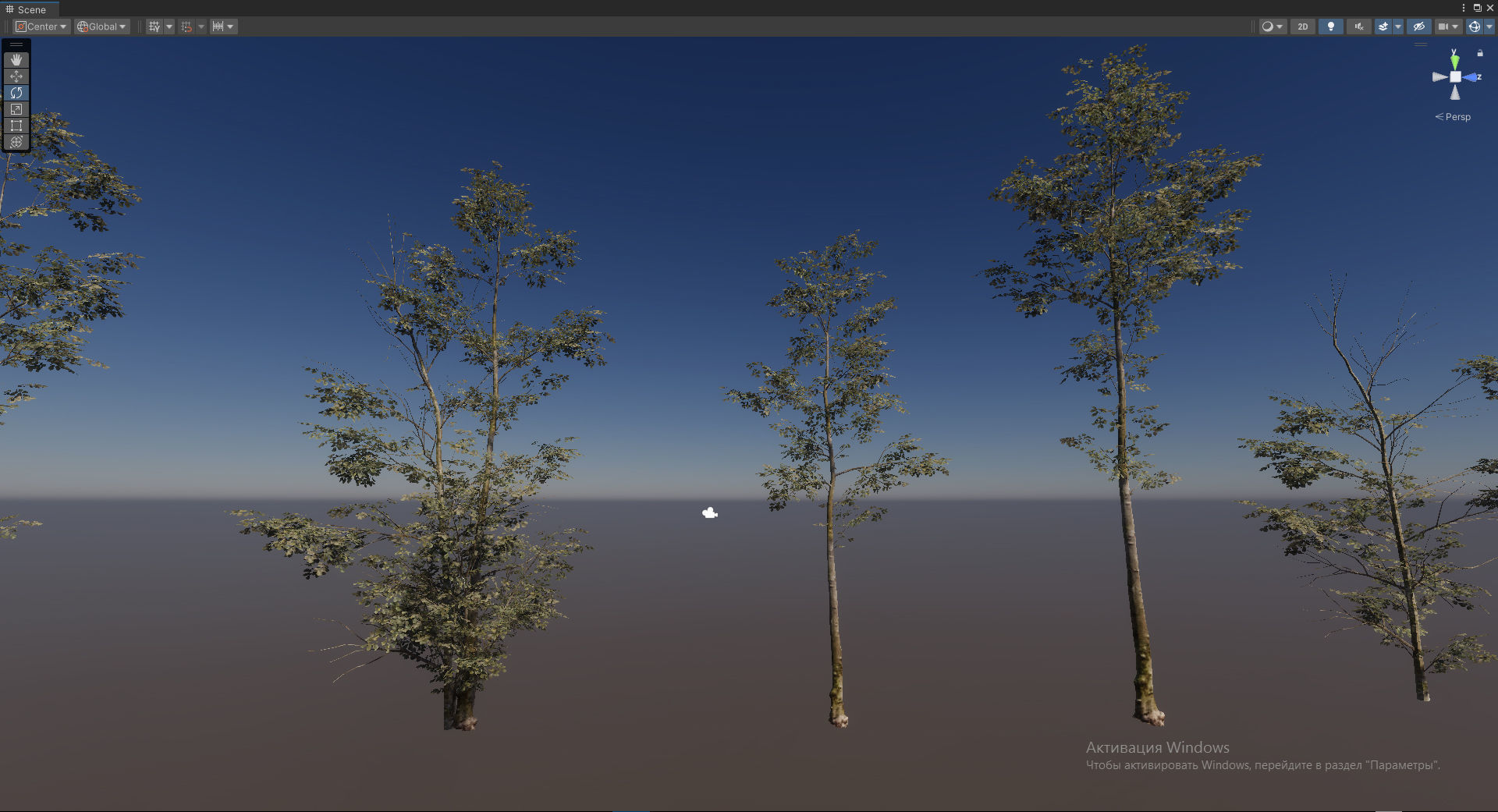  Forest Game Trees Low-poly 3D model_9