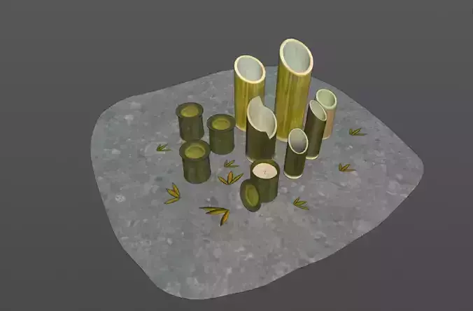 Japanese Bamboo Lanterns